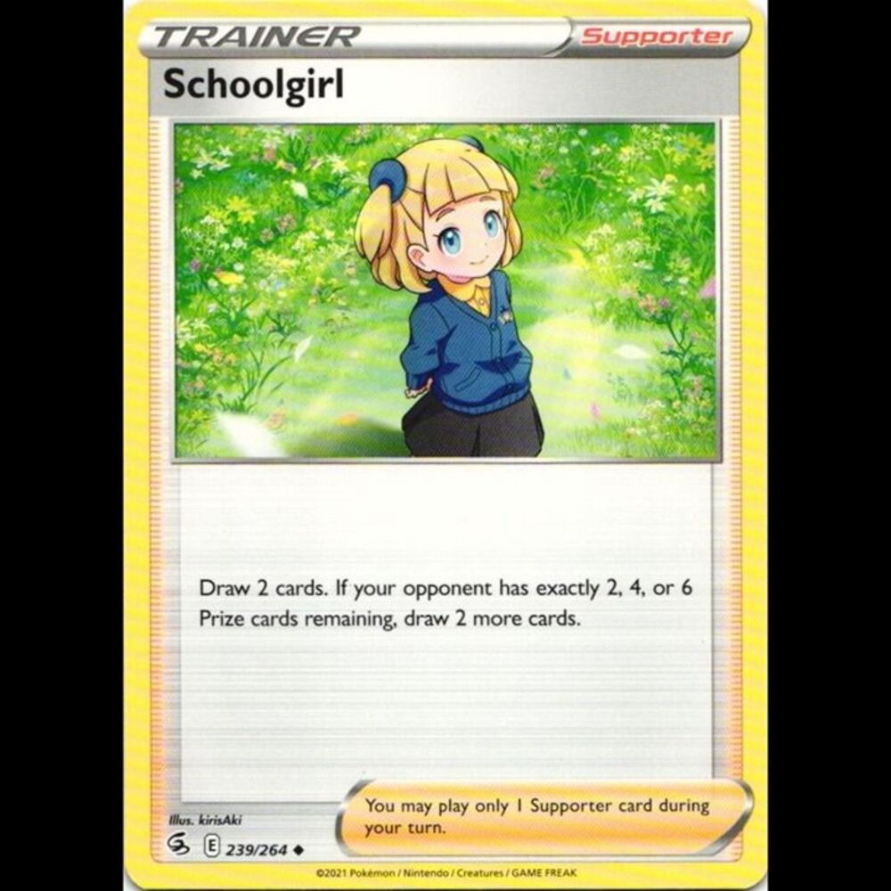 Schoolgirl #239 Pokemon Fusion Strike